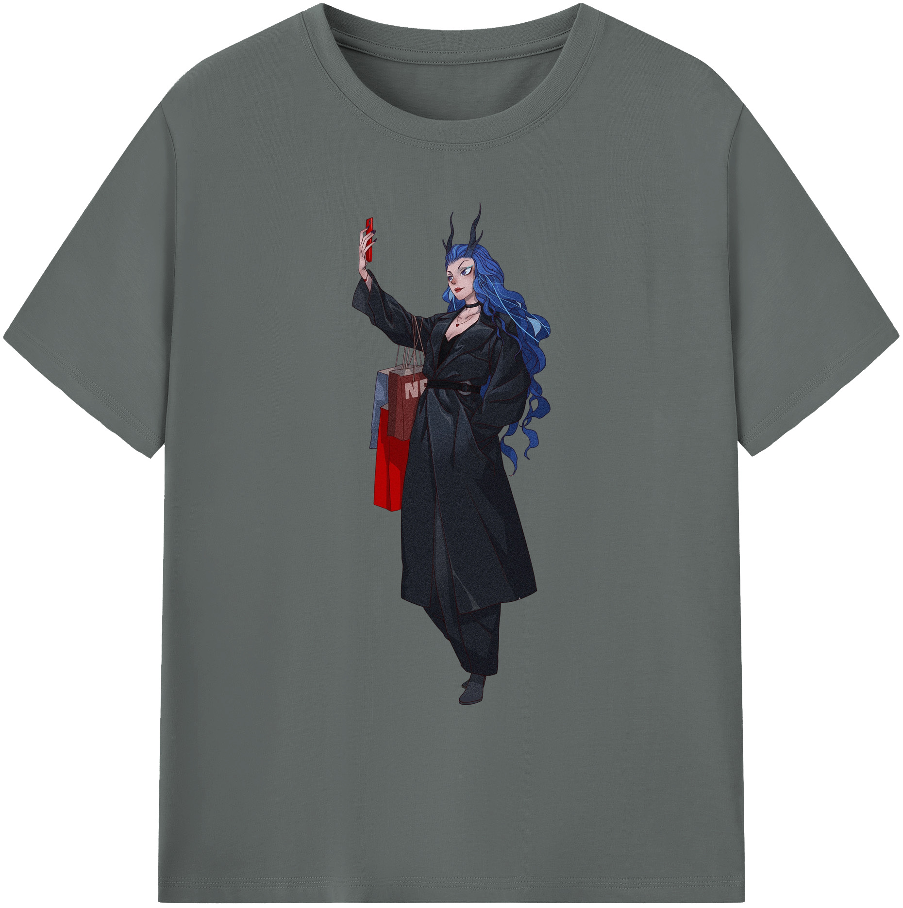 （画像用） Ne Zha 2 ナタ 魔童の大暴れ 綿100％ メンズ半袖Tシャツ｜肌触りやわらか＆通気性